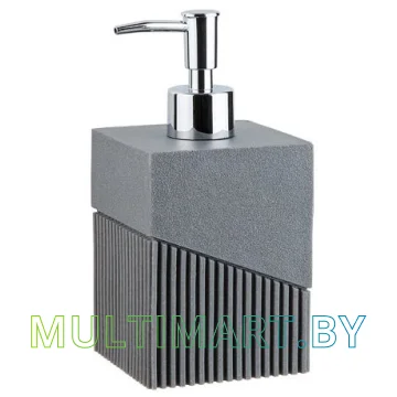 Дозатор для жидкого мыла Perfecto Linea 35-618100 (серый)